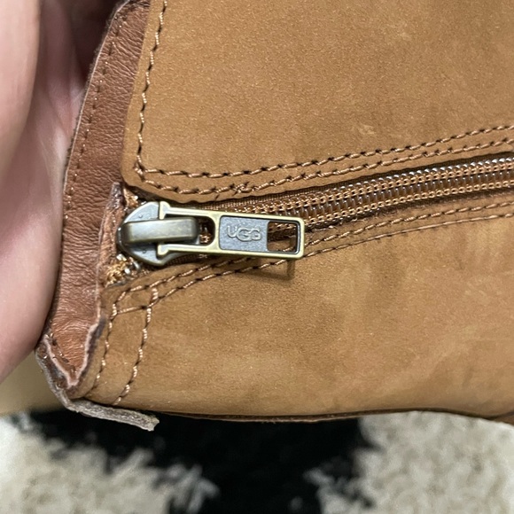 NIB Women’s Size 5 ( European Size 36) UGG W Niels III Combat Boots In Chestnut - Picture 7 of 13